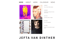 Desktop Screenshot of jeftavandinther.com